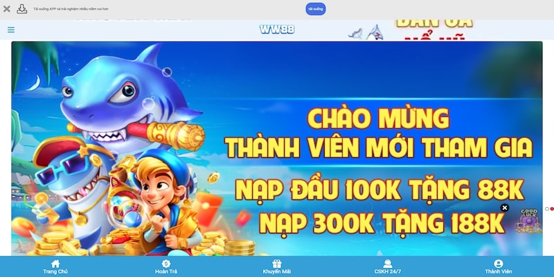 Cách tải app WW88 cho Android